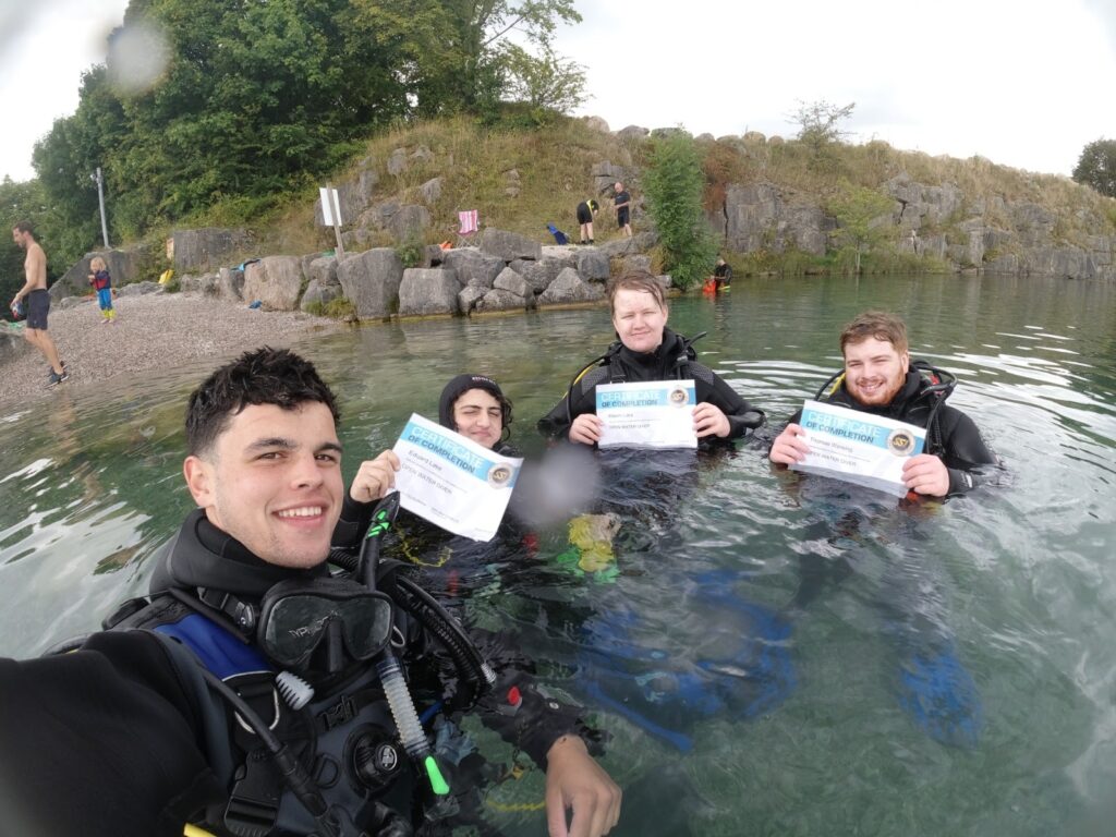 Scuba courses in the North of England