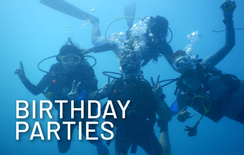 Scuba Birthday Parties in the North of England